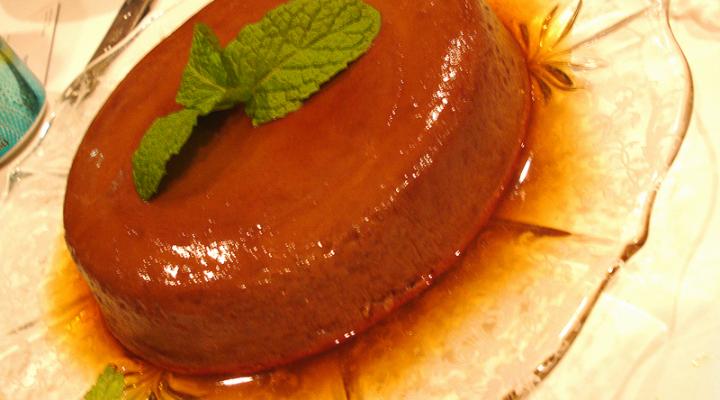 Dinner Party Creativity: Mint Chocolate Ganache Flan