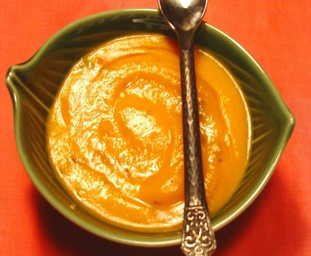 Carrot Ginger Soup w/Tarragon & My B-Day!