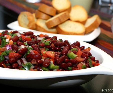 Simple Red (Kidney) Bean Salad