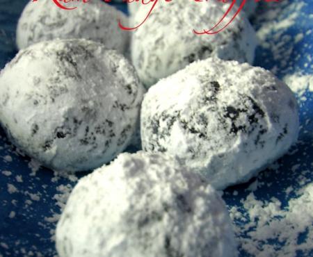 Rum & Grand Marnier Fudge Truffles