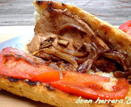 A Classic Cuban House Chicken Sandwich (with POM!)