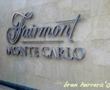 The Best Hamburger & Ketchup Ever at The Fairmont Hotel, Monte Carlo!