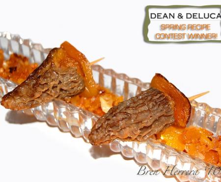 Sun-dried Apricots & Garlic Stuffed Morels–Working With This Mushroom