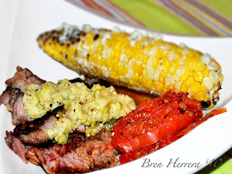 House of Bren Girl Meets Grill! And A Spicy Rub & Malta Marinated Rib