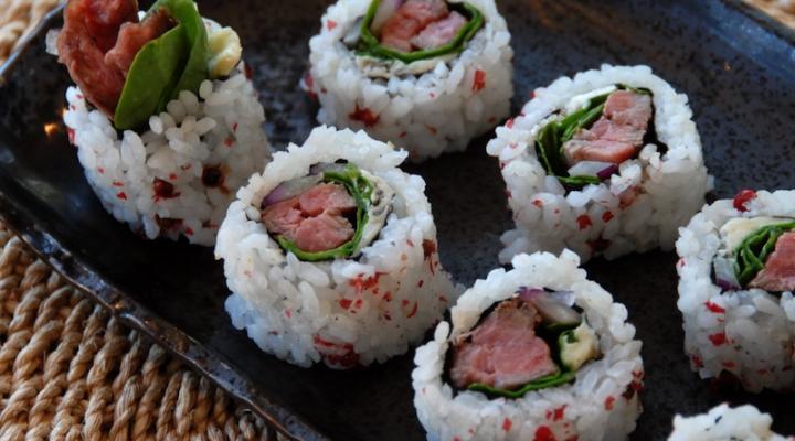 American Sushi Chef Tracy Griffith Rolls W/Dean & DeLuca & Tells Me All About It