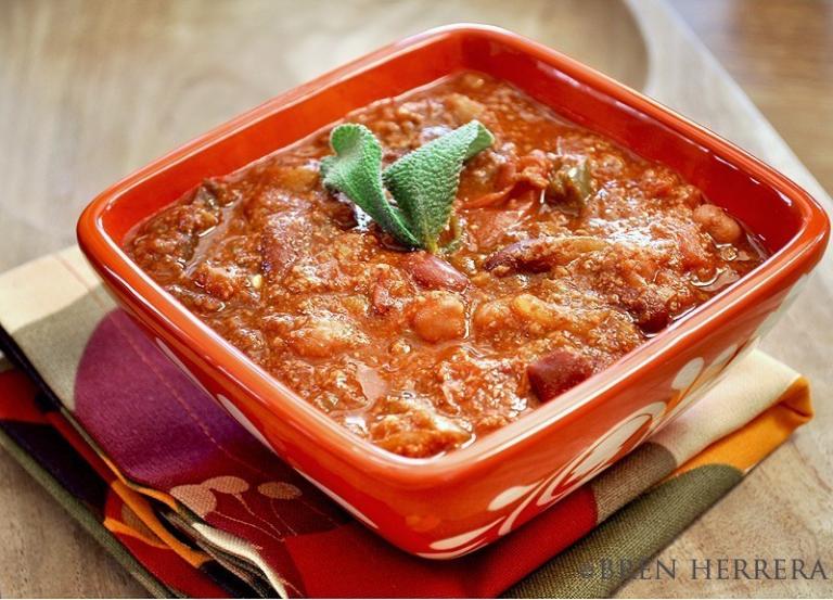Two Bean Sage Chili Recipe