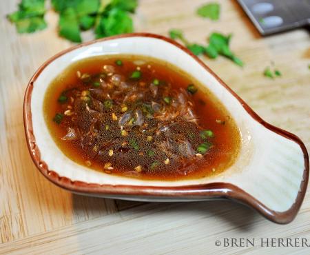 Hot & Spicy Salmon Salad W/Fish Sauce Dressing  {Dean & DeLuca Column}