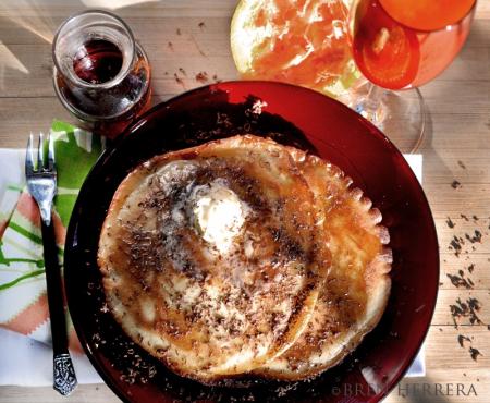 A Fluffy Breakfast With Cup of Joe to Make Your Heart Throb