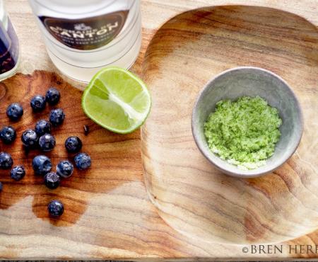 Blueberry Ginger Margarita