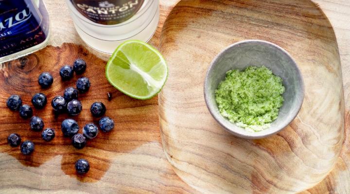 Blueberry Ginger Margarita