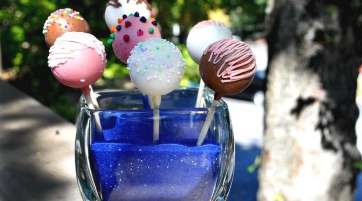 Cake Pops Never Tasted So Good: Red Velvet & Lemon. Oh, & Chocolate.
