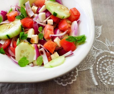 Losing Weight Can Look Like This. An Easy Breezy Salad With Fig & Lavender Vinegars