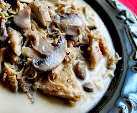 Mojo Roasted Turkey with Jacques Pépin’s Mushroom Armagnac Sauce