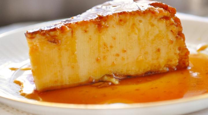 #FlanFridays: Goat Cheese w/Brandy Reduction Sauce. A Beautiful Surprise!
