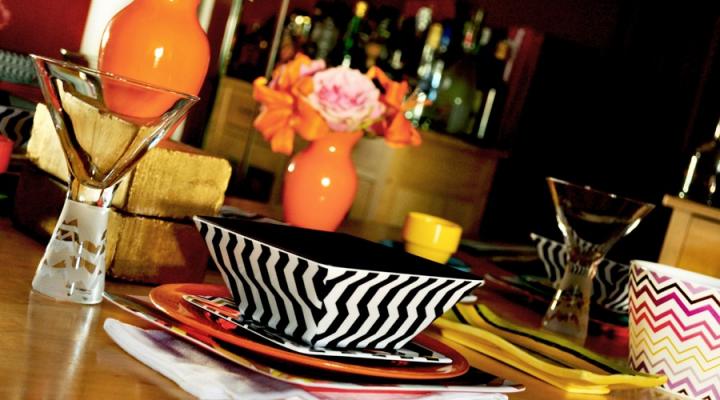 Tips & Tricks for a Vintage-Inspired, Missoni Designer & Colorful TableScape {Look 2}