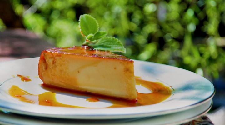 #FlanFridays: Greek-Inspired Oregano & Lemon Flan