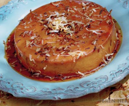 #FlanFridays: Toasted Coconut & Rum Flan