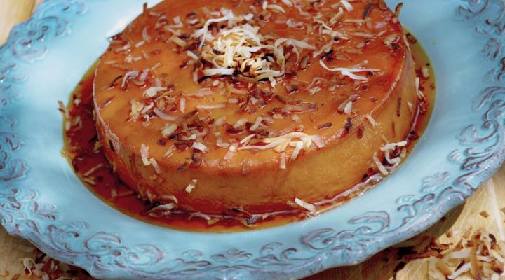 #FlanFridays: Toasted Coconut & Rum Flan