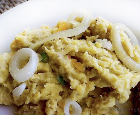 Dominican Mangú and a Typical Breakfast
