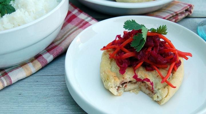 {All Around Latin America} El Salvadoran Pupusas in Celebration of Hispanic Heritage Month
