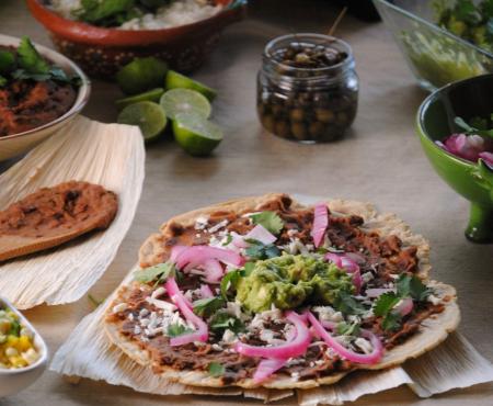 {All Around Latin America} Tlayuda, a Oaxacan Street Food in Celebration of Hispanic Heritage Month