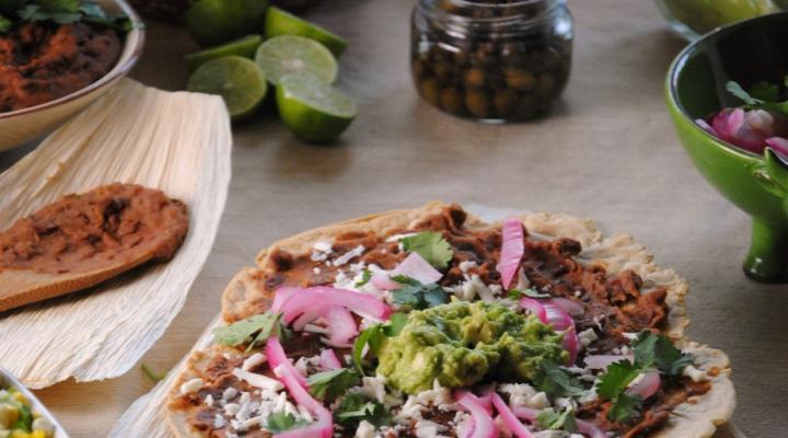 {All Around Latin America} Tlayuda, a Oaxacan Street Food in Celebration of Hispanic Heritage Month