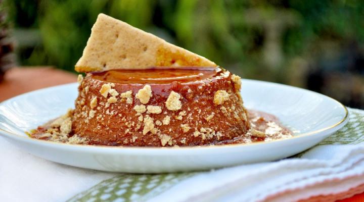 #FlanFridays: Nutella w/Graham Cracker Caramel