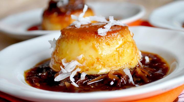 #FlanFridays: Hazelnut Nutella & Coconut Glaze {Lamington-Inspired}