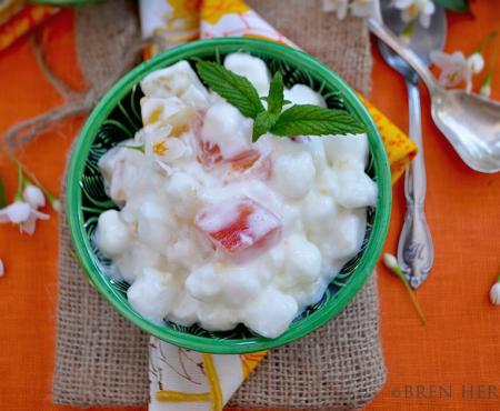 The Most Memorable Salad… Marshmallow & Fruit