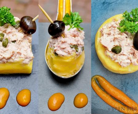 Peruvian Causa de Tuna