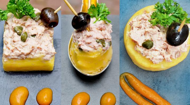 Peruvian Causa de Tuna