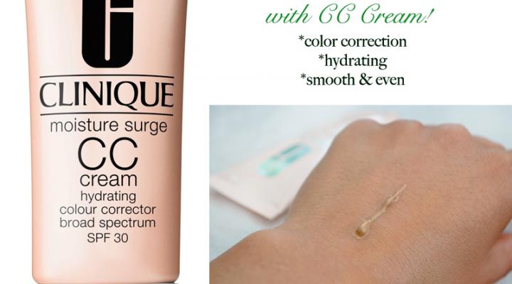{Beauty Bloom} Clinique’s Moisture Surge CC Cream is my new IT “foundation”