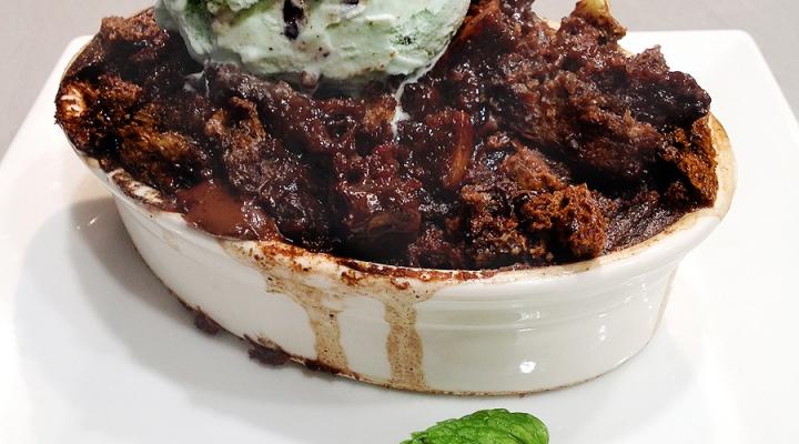 Dark Chocolate Bread Pudding at LivingSocial