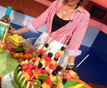 NBC 6 Miami ‘In the Mix’ Cooking & Entertaining with Sangria Segment 8.13.13