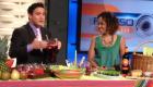A Festive Labor Day With Cherry Red Wine Ice Cream {And & WGN TV Appearance}