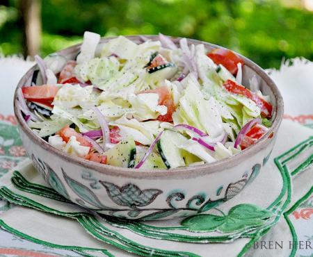 Easiest Fresh Cabbage Salad, a Couple’s Life, and a Farewell