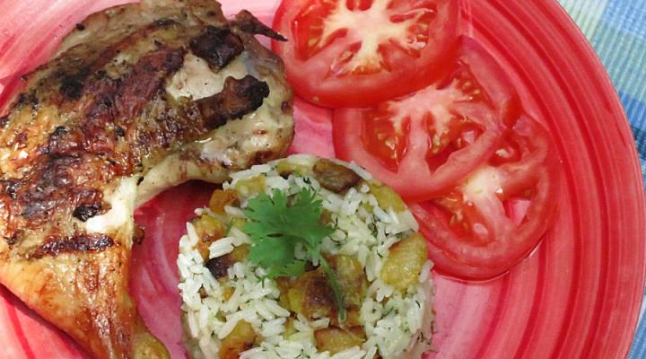 {All Around Latin America} Dominican Republic: Sweet Plantain Rice in Celebration of Hispanic Heritage Month