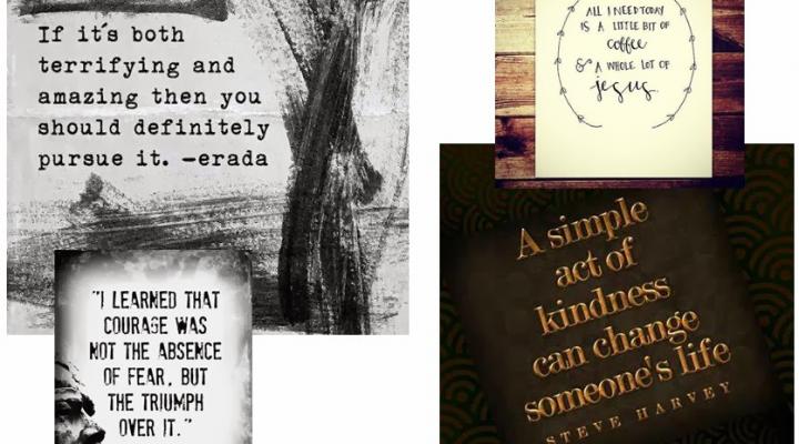 B! Inspired. My Dosage of Words This Week