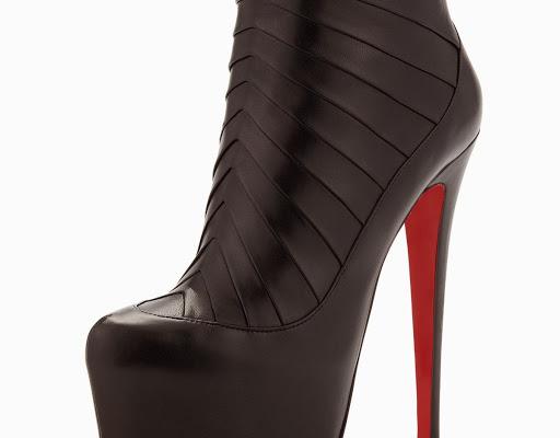 Sexy Shoe Sunday: Louboutin Pleated Bootie