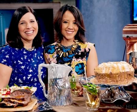 ABC “Positively Tampa Bay” Father’s Day Brunch & Salted Butterscotch Bourbon Cake 6.13.14