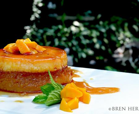 #FlanFriday: Mango Chipotle Flan Cake