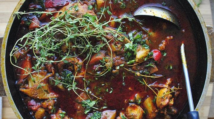 {All Around Latin America} Ecuadorian-Inspired Chicken Stew in Celebration of Hispanic Heritage Month