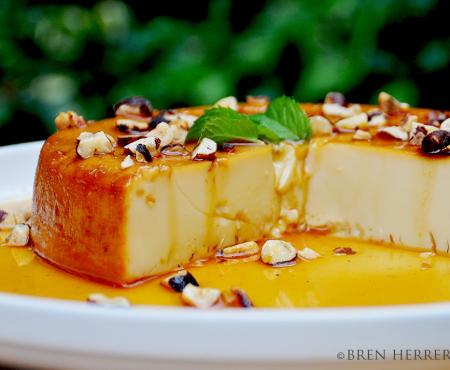 #FlanFridays: Roasted Hazelnut Kahlúa Flan