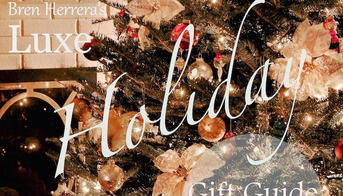 B! Inspired Luxe Holiday Gift Guide, 2014