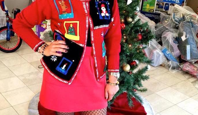 Ugly Christmas Sweater Action… and Other Fabulous Christmas Cheer! {TV Segment}