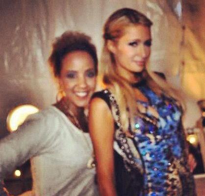 Paris Hilton & I Have a Chat During Mercedes Benz Fashion Week
