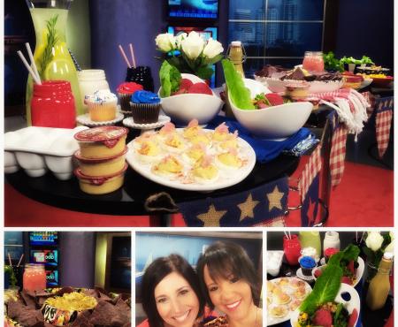 4th Of July Eats with Sabra Hummus on ABC Tampa 7.2.15