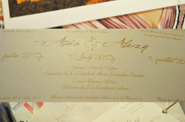 A Dress Appropriate for a Spanish Wedding in a Palace