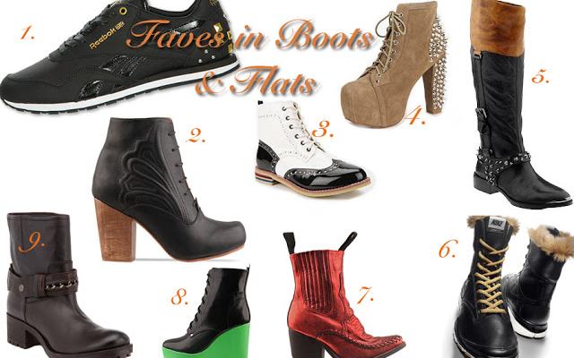 Boots, Flats and Spiked Vibes
