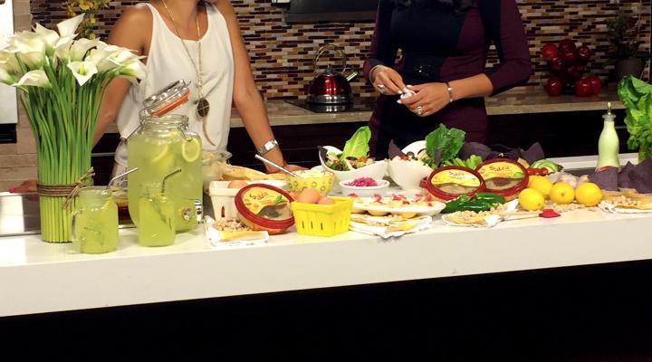 Healthy Summer Dishes With Hummus on NBC Miami 6 In the Mix